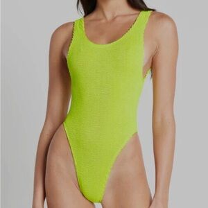 Bond-Eye Maxam Sunny Lime Eco Friendly One-Piece Swimsuit